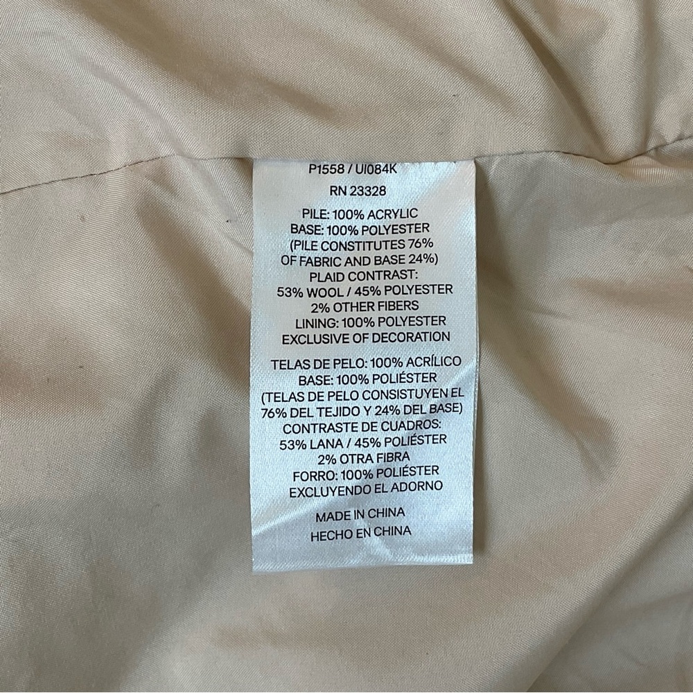 Pendleton Sherpa Teddy Zip Up Jacket S - Picture 10 of 12